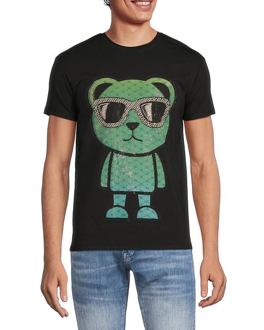 X Ray Embellished Bear Graphic Tee
