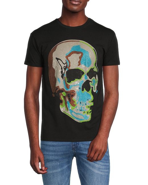 X Ray Embellished Skull Graphic Tee