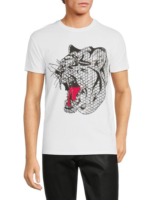 X Ray Embellished Tiger Graphic Tee
