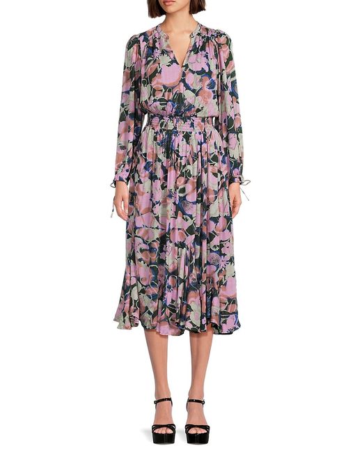 Sam Edelman Izzie Printed Midi Dress