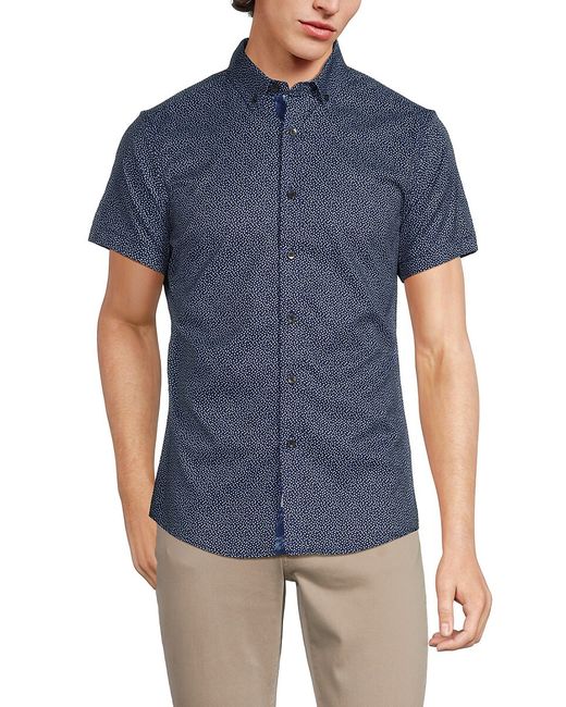 Heritage Report Collection Micro Ditsy Print Shirt