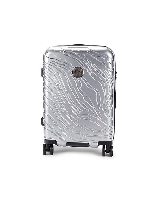 Cavalli Class by Roberto Cavalli Roberto Cavalli 20 Inch Printed Hardshell Spinner Suitcase