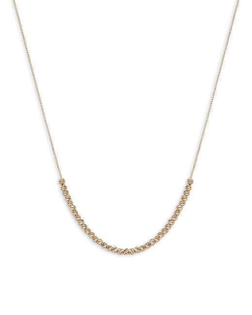 Saks Fifth Avenue Made in Italy 14K Ball Chain Necklace