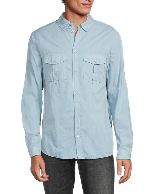 Zadig & Voltaire Thibaut Solid Long Sleeve Shirt