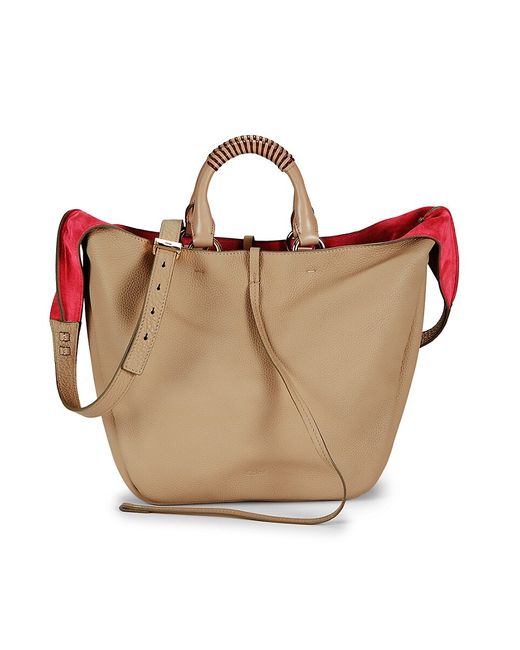 Chloé Leather Top Handle Bag