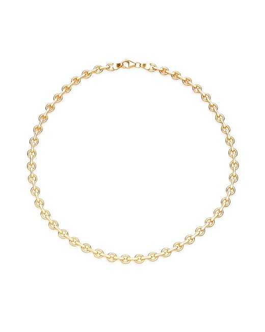 Saks Fifth Avenue Made in Italy 14K 16 Round Link Chain Necklace