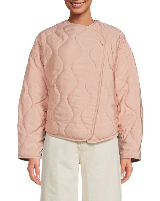A.L.C. . Emory Quilted Faux Fur Jacket