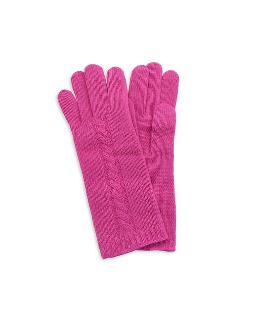 Portolano Textured Cashmere Gloves