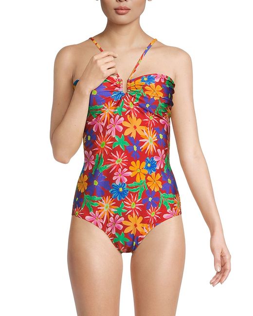 Patbo Aster Floral One Piece Swimsuit