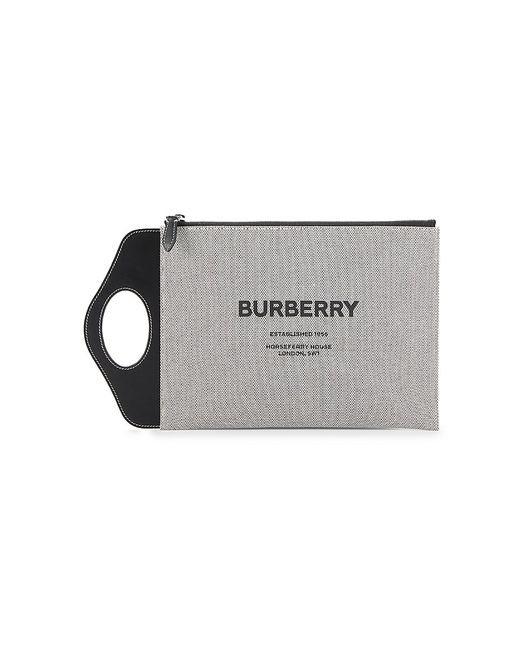 Burberry Logo Pocket Handle Pouch