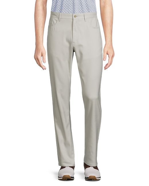 TailorByrd Solid Flat Front Pants