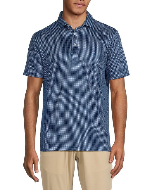 TailorByrd Print Performance Polo