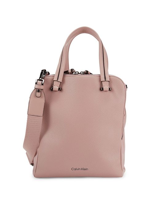 Calvin Klein Textured Top Handle Bag