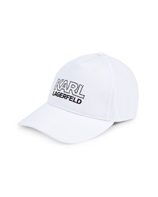 Karl Lagerfeld Logo Baseball Cap