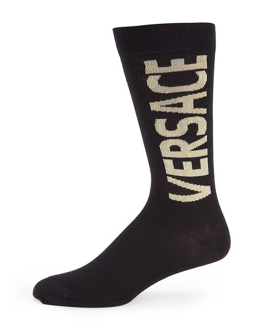 Versace Logo Crew Socks