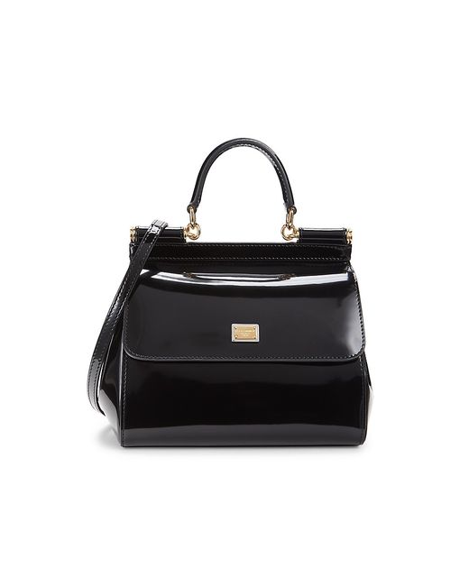 Dolce & Gabbana Sicily Leather Shoulder Bag