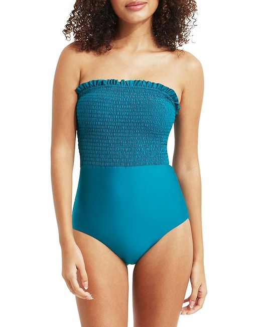 Hermoza Carrie Strapless One Piece Swimsuit