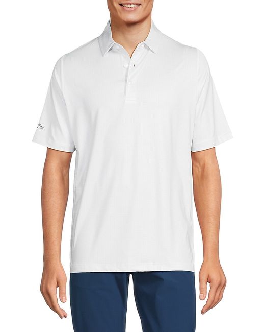 Callaway Patterned Polo