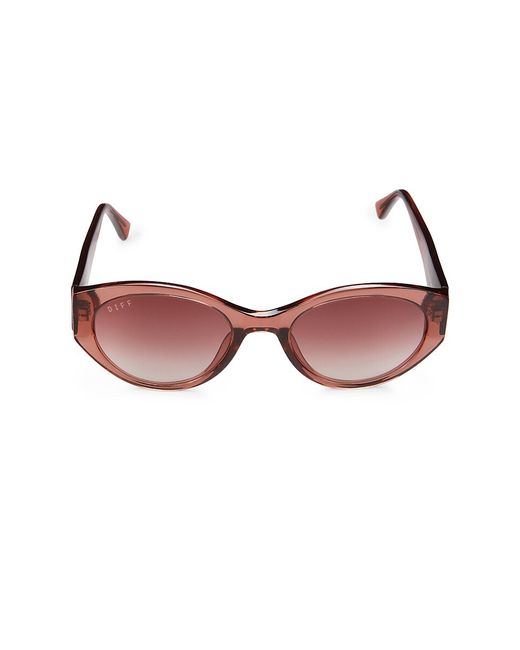 Diff Eyewear Linnea 54MM Oval Sunglasses