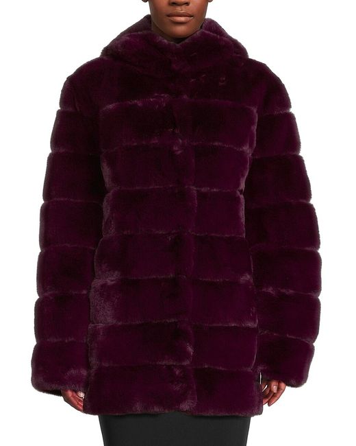Belle Fare Reversible Faux Fur Jacket