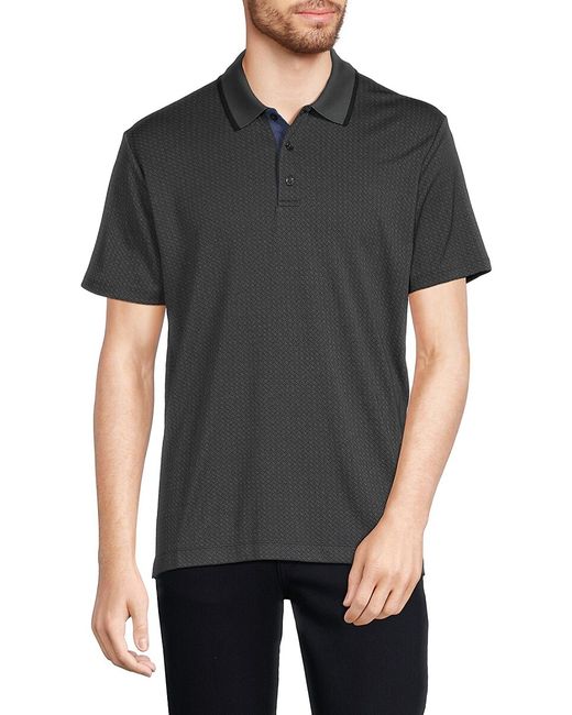 Perry Ellis Patterned Polo