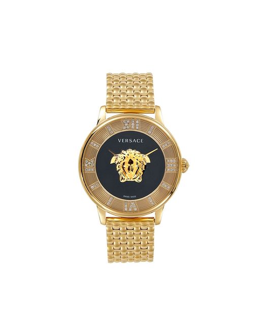 Versace La Medusa 38MM Goldtone Stainless Steel Bracelet Watch