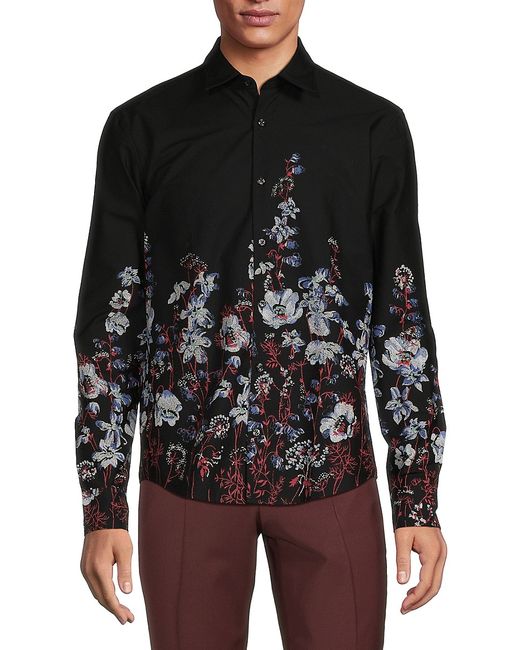 Hugo Boss Ermo Floral Print Shirt