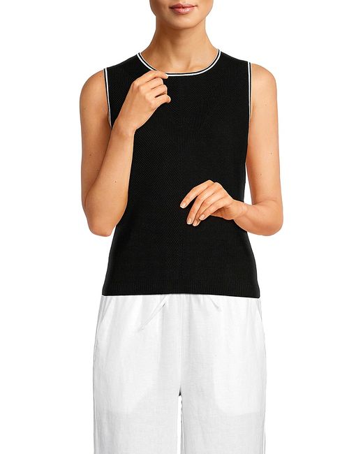Saks Fifth Avenue Made in Italy Saks Fifth Avenue Sleeveless Knit Top