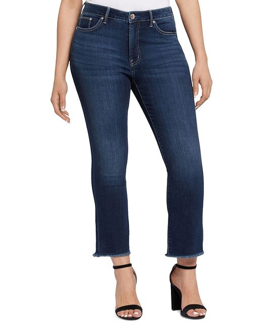 Seven7 High Rise Cropped Skinny Jeans