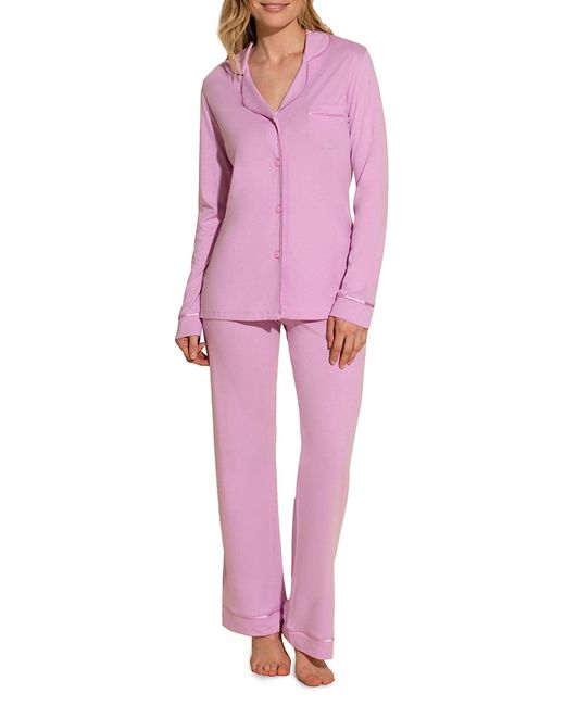 Cosabella Bella 2-Piece Pima Cotton Blend Pajama Set