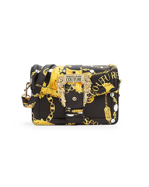 Versace Jeans Couture Flap Buckle Crossbody Bag
