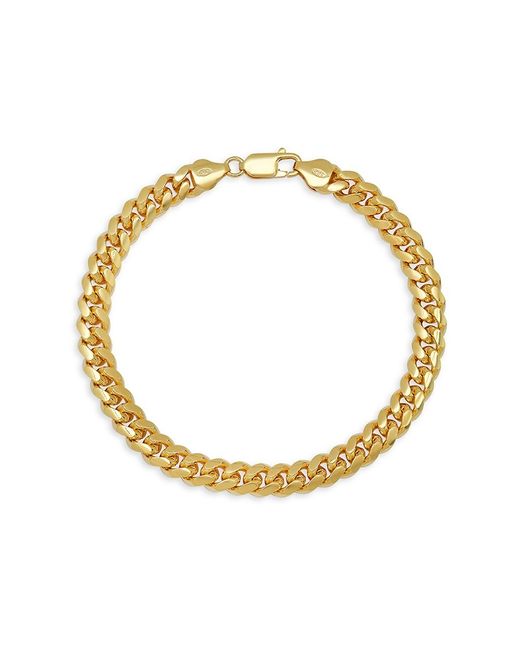 Anthony Jacobs 14K Goldplated Sterling Chain Bracelet