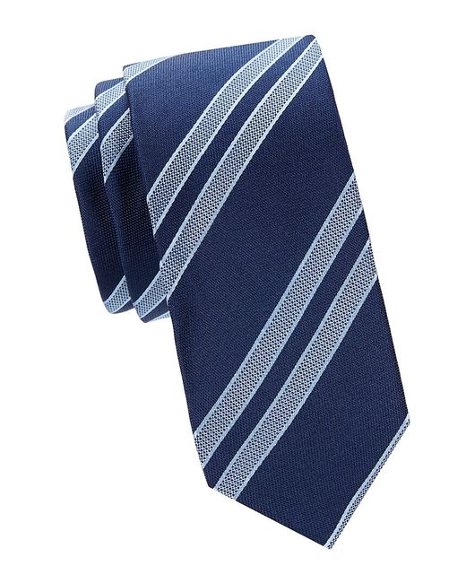 Saks Fifth Avenue Made in Italy Saks Fifth Avenue Striped Silk Tie