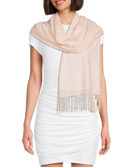 Saks Fifth Avenue Made in Italy Saks Fifth Avenue Pashmina Fringed Scarf