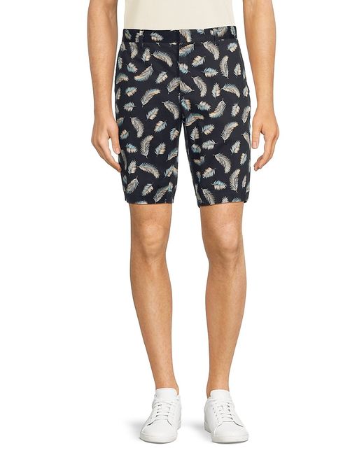 Boss Slim Fit Feather Print Shorts R
