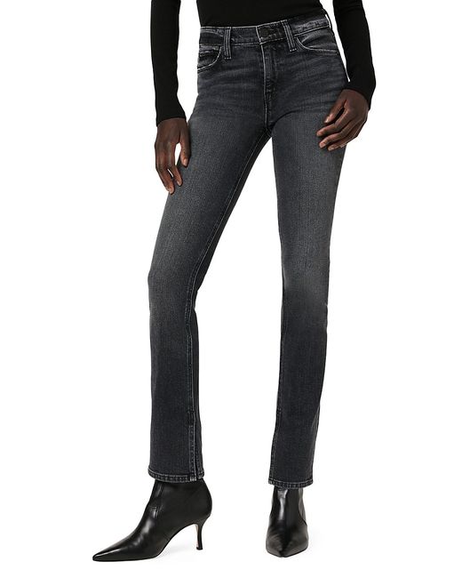 Hudson Nico Mid Rise Stretch Straight Jeans