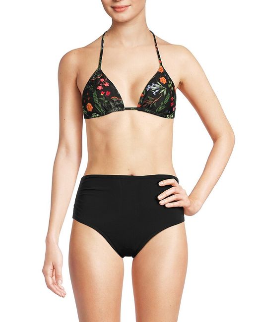 Hutch Floral Triangle Bikini Top