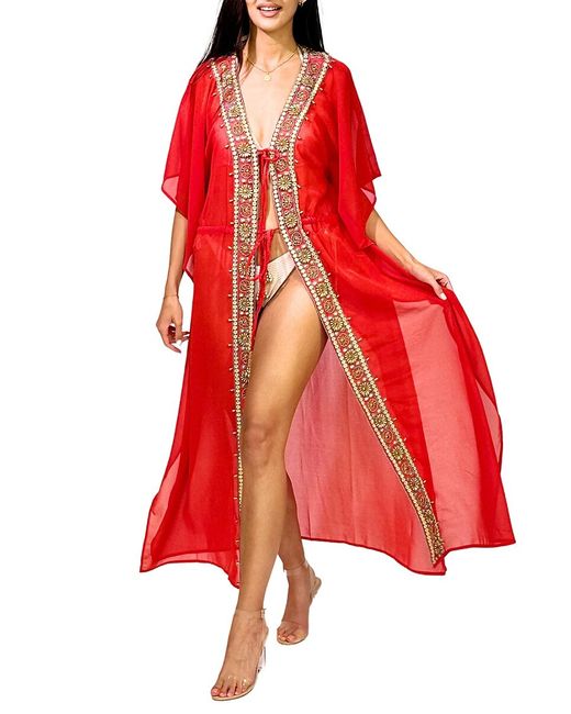 Ranee's Embellished Cover Up Duster