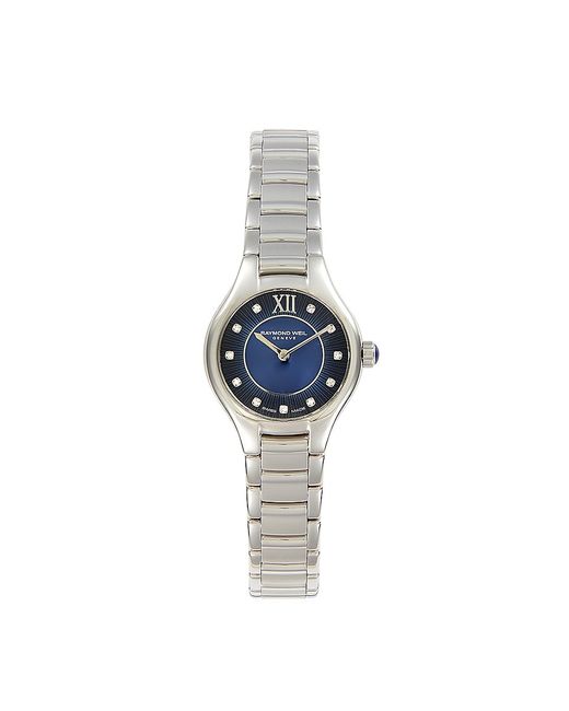 Raymond Weil Noemia 24MM Stainless Steel 0.058 TCW Diamond Bracelet Watch