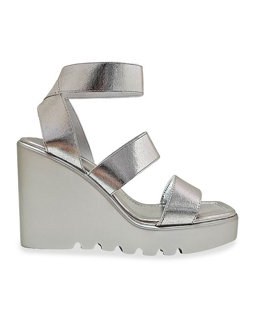 Lady Couture Paige Ankle Strap Wedge Sandals