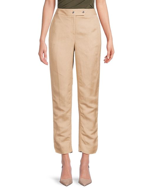 Calvin Klein Linen Blend Straight Pants