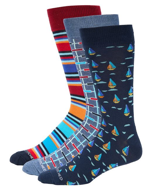 Unsimply Stitched 3-Pack Crew Socks Set