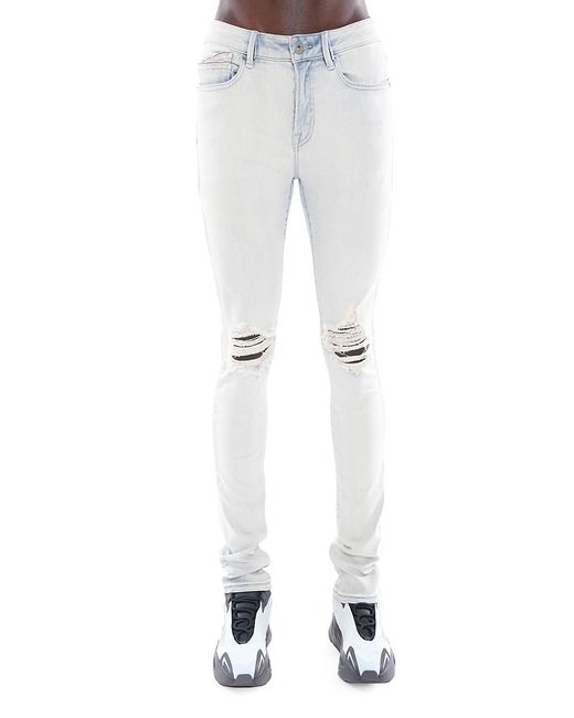 Cult Of Individuality High Rise Super Skinny Distressed Jeans