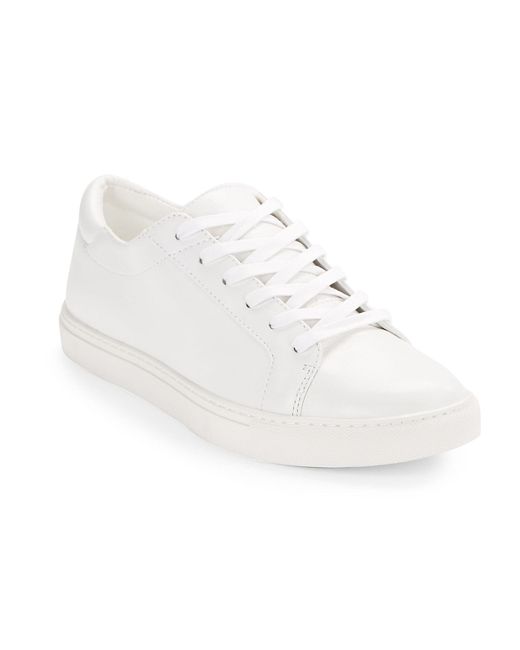 Kenneth Cole Kam Leather Lace-Up Sneakers