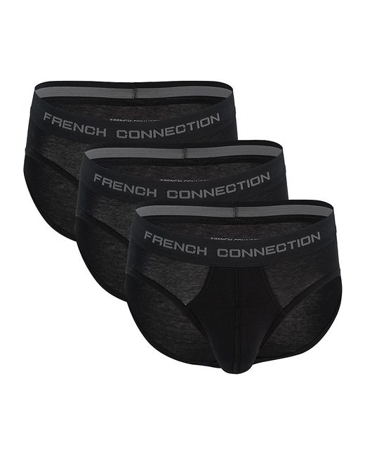French Connection 3-Pack Logo Briefs