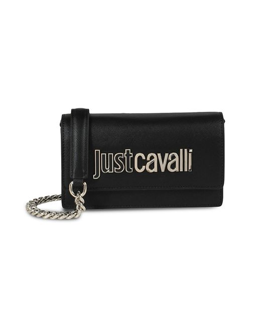 Cavalli Class by Roberto Cavalli Just Cavalli Logo Plaque Crossbody Bag