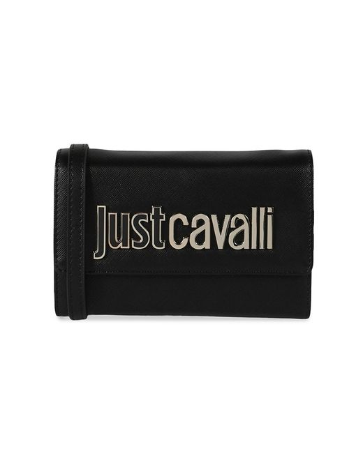 Cavalli Class by Roberto Cavalli Just Cavalli Plaque Logo Crossbody Bag