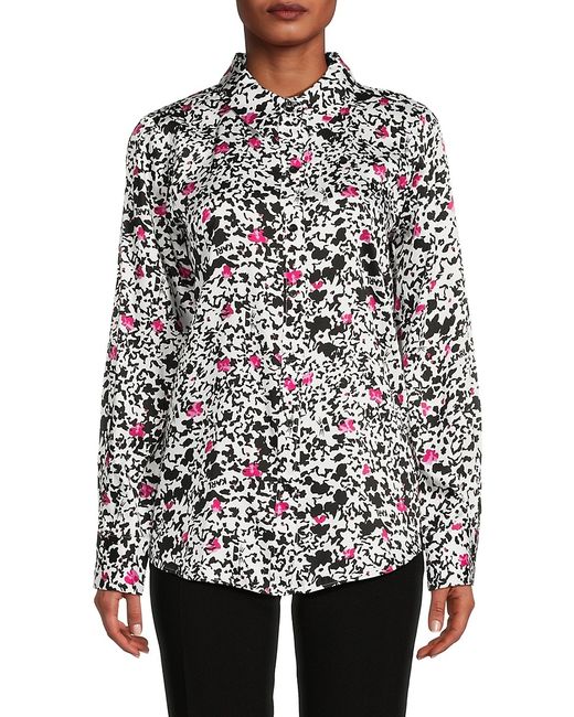 Karl Lagerfeld Abstract Printed Button Down Shirt