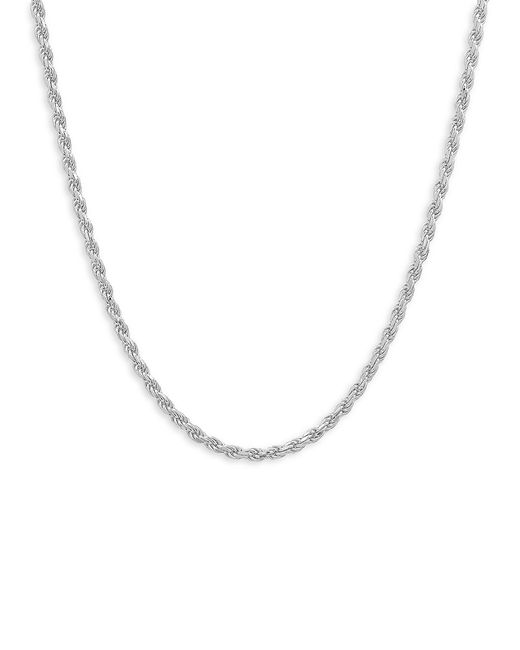 Anthony Jacobs 24 Rope Chain Necklace