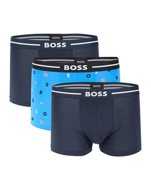 Boss 3-Pack Logo Boxer Briefs